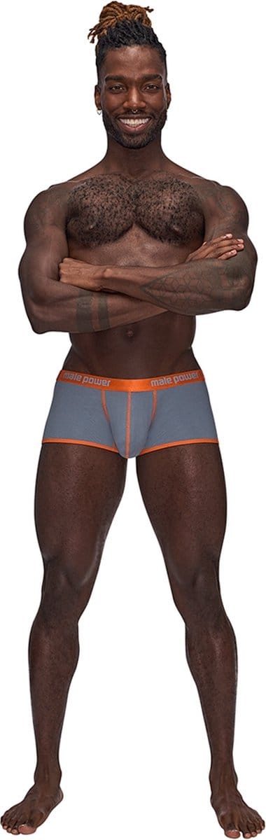 Male Power Uplift Mini Short - L grey Small