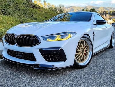 XEOD CSL LED DRL angel eyes modules Geel geschikt voor BMW 8 serie - Met LED koplampen - 4 stuks - Complete set