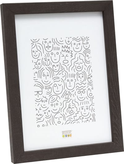 Deknudt Frames Fotolijst - donkerbruin - S43AH2 - Voor foto: 13x18 cm