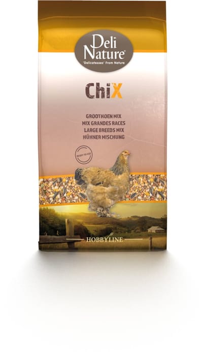4x Deli Nature Chix Kant en Klaar Groothoen Mix 4 kg