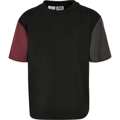 Oversized T-shirt voor kinderen Urban Classics Organic Colorblock