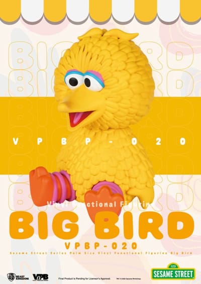 Beast Kingdom Toys Sesame Street Piggy Vinyl Bank Big Bird 12 cm Banks