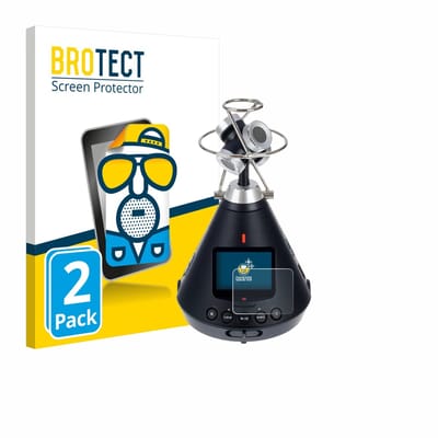 BROTECT - Screenprotector voor Zoom H3-VR - Folie Beschermfolie matte 2 Stuks