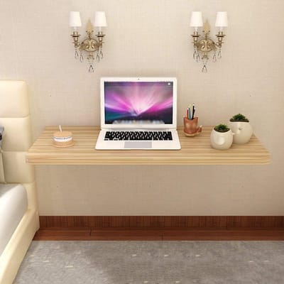Opvouwbare Tafel - Muurbureau - Ruimte Besparen - Eenvoudig Montage - 120 cm - Houtkleur