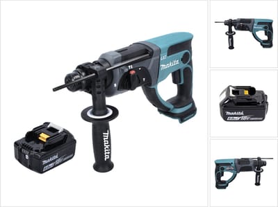 Makita DHR 202 G1 accu combihamer 18 V 2,0 J SDS Plus + 1x accu 6,0 Ah - zonder oplader
