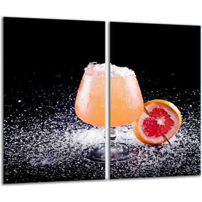 TMK ArtDeko - Snijplank - Glas - 30x52 cm - Beschermende Dekplaat - Voor Inductiekookplaat