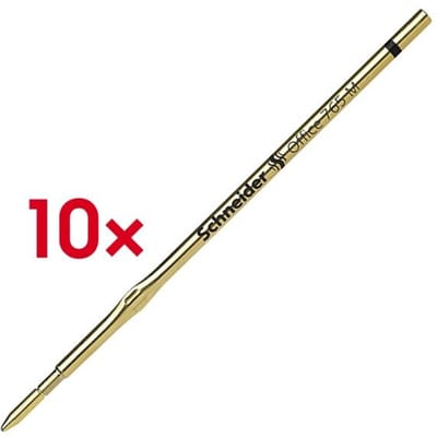 Balpenvulling schneider 765 office m zwart | 10 stuks
