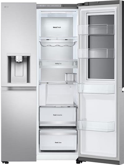 LG InstaView GSXE90BSAD American-Style Smart Fridge
