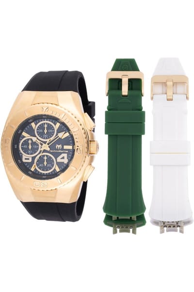 TechnoMarine Cruise TM-124030 Heren Quartz Horloge - 43 mm