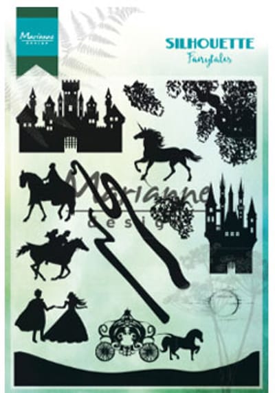 Stempel - Clear stamps - Marianne Design - silhouette fairytales