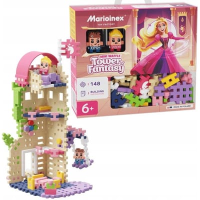 Mini wafel blokken magie toren 148 stuks - Marioinex - vanaf 6 jaar