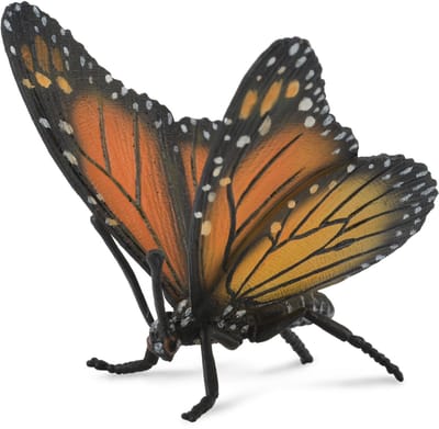 COLLECTA Figurine - Monarchvlinder - (L) - Insecten - Handgeschilderd - Miniatuur
