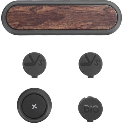 Magnetische Kabelclips Multifunctionele Desktop Kabelmanagement Organizer voor Thuis Kantoor Auto GebruikWalnoot