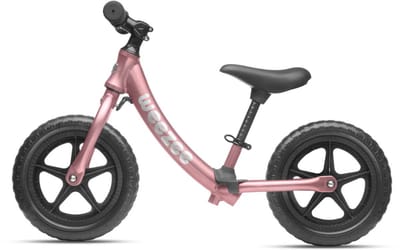 WEEZEE Loopfiets | 10 inch Loopfiets voor Kinderen | Loopfiets vanaf 2 Jaar | Ultra Lichtgewicht Loopfiets 2.45 kg | Verstelbaar Stuur en Zadel | Voetensteun | ISO 9001 + 14001 | Roze