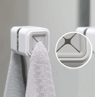 Badkameraccessoires-Handdoeken- Washandje-Wandmontage Handdoekenrek-Sterke greepdoekhoude-