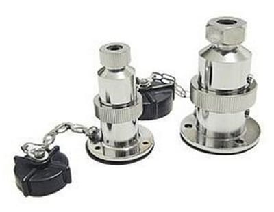 Waterdichte Dek stopcontacten - Stopcontact met Stekker - 4 polig / Stopcontact plus stekker