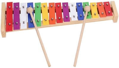 SVGCommerce - Xylofoon 15 Noten - Educatief Speelgoed - Kleurrijk - Muziek Instrument - Geschikt voor Kinderen - Inclusief 2 Hamers