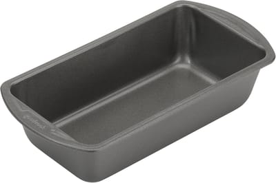 Bakvorm Rechthoekig - Broodvorm Mini - Bakken Thuis - Antiaanbaklaag - 20x10 cm - Grijs