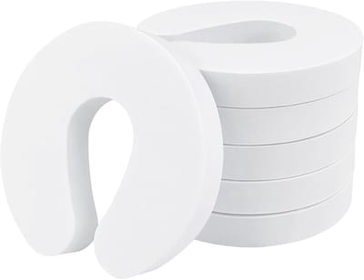 Kinderbeveiliging deur, 6 stuks deurstoppers, klembescherming voor deuren, deurbescherming, deurstopper voor kinderen, vingerklembescherming baby, schuim, kinderbeveiliging, extra brede