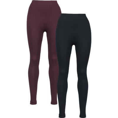 R.E.D. by EMP Legging - Built For Double Comfort - M tot 5XL - voor Vrouwen - zwart-lila