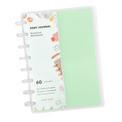 Notitieboek A5 Modulair Groen – Personaliseerbaar als Agenda 2025, Planner of Dagboek