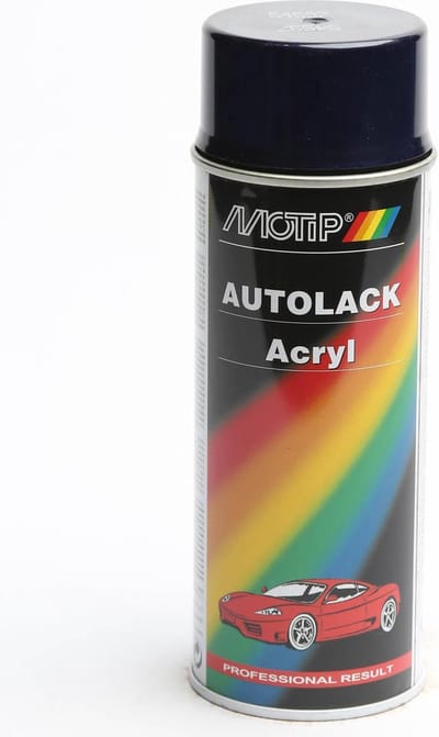 Motip Autolak spuitbus - blauw metallic - 400ml - 54597