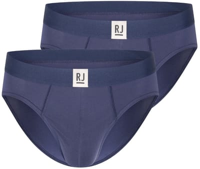 RJ Bodywear RJ Pure Color heren slip (1-pack) - donkerblauw