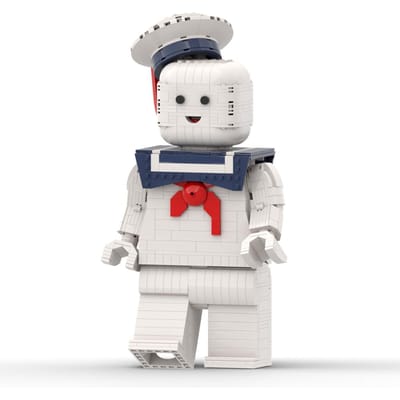 MOC Filmserie Ghostbusters Stay Puft Marshmallow Bouwstenen Set Ideaal Voor Spookjacht Team Man Bakstenen Speelgoed Kinderen Kind Cadeau PDF Insturction