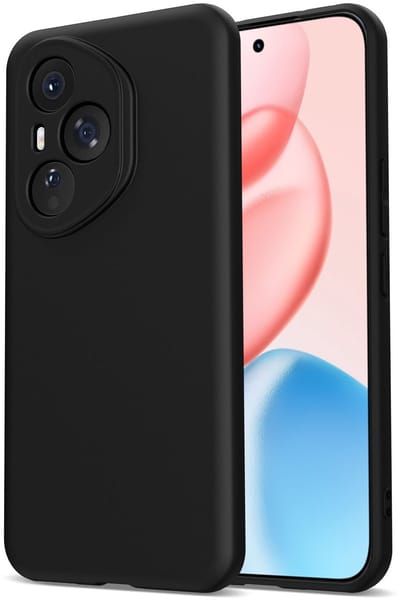Zwart Dun TPU Hoesje Geschikt voor Honor 400 Pro | Back Cover | Lichtgewicht | Ultra Dun | Flexibel | Zacht