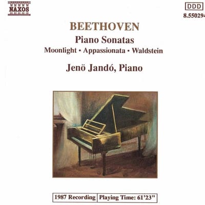 Jenö Jandó - Beethoven: Piano Sonatas Nos. 14, 21 And 23 (CD)
