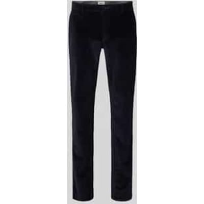 Slim fit corduroy broek met achterzakken, model 'Fabio'
