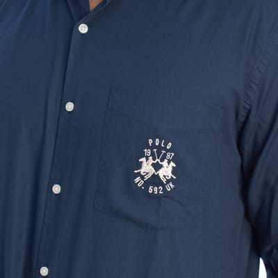 Oxford overhemd met lange mouwen YMC008-OX077 Heren