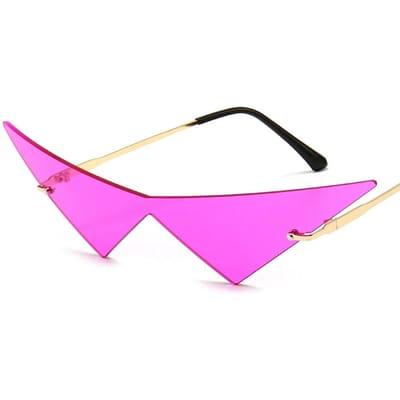 Japan Anime Karakter Kamina Cosplay Brillen Mode Brillen Carnaval Feest Online Show Cosplay Rekwisieten Geschenken roze