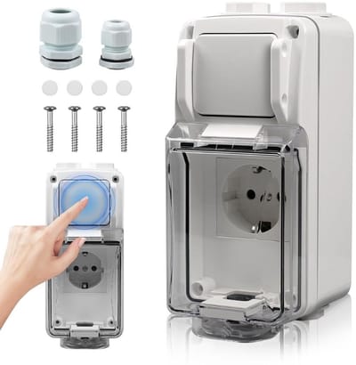 Buitenstopcontact - Buitenstopcontacten Waterdicht - Tuincontactdoos