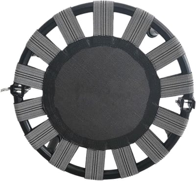 Trampoline Kinderen - Indoor Springen - Fitness Thuis - Veilig Handvat - 44cm - Meerkleurig