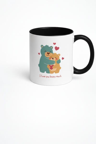 Mok Beren Liefde 'I love you beary much' | Romantische Berenmok Cadeau
