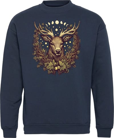 Kersttrui Rudolf | Foute Kersttrui Dames Heren | Kerstcadeau | Kerstpakket | Navy | maat XS