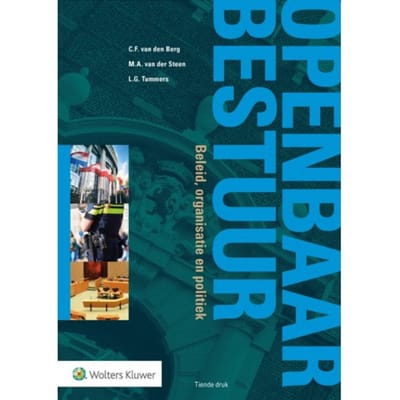 Openbaar Bestuur, Beleid, Organisatie En Politiek - C.F. van den Berg