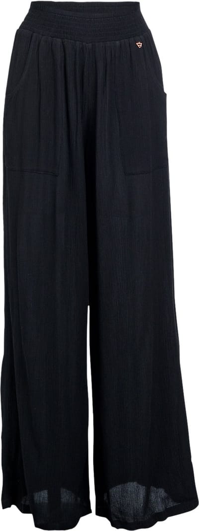 Brunotti - Catalina - Broek Zwart - Dames - 100% Katoen - High waist fit - Loose Fit - XS