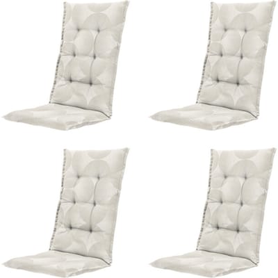 Madison kussen hoge rug napels - 123x50x5cm set van 4