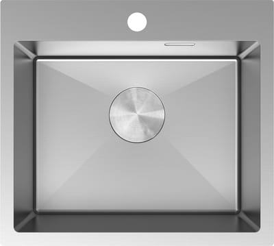 Mexen Solix roestvrijstalen spoelbak 1-kompartement 500 x 450 , inox - 6402501000-01