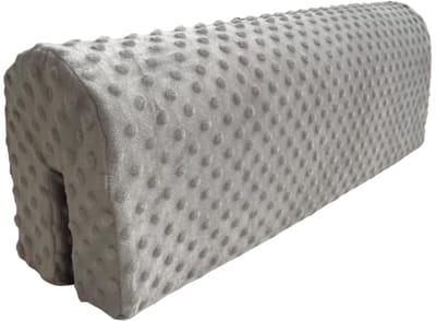 Unyqoos ® Veiligheidsbedomranding voor Kinderbedden met Verhoogde Barrière en Zachte Bekleding