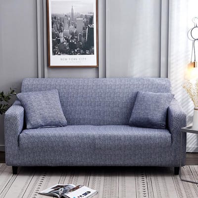 Bankhoes Geometrische Print Elastisch All-Inclusive Antislip Stofdicht Bankhoes Handdoek Vier Seizoenen Universeel 90～140cm