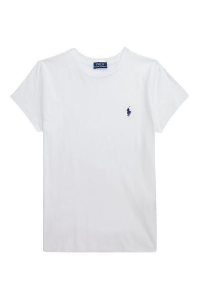 Ralph Lauren T-shirt en Polo Bianco