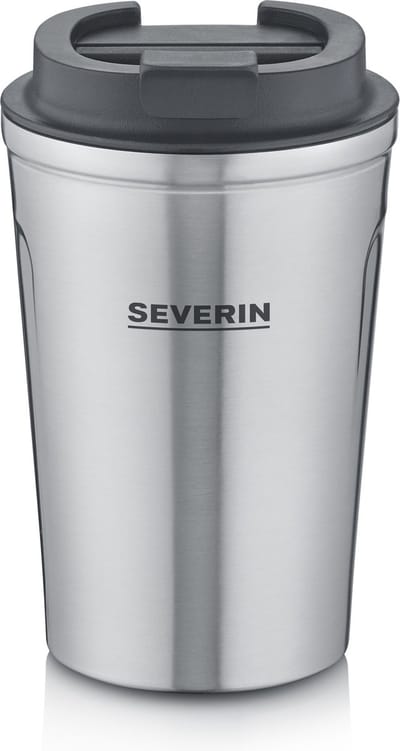 Severin ZB 5555 reisdrinkbeker 350 ml Grijs, Zilver Roestvrijstaal