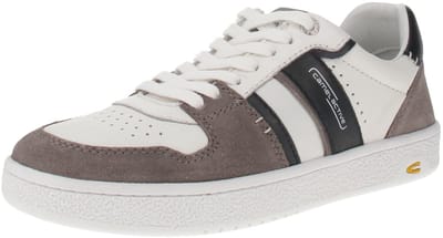 camel active Sneakers van glad leer en suède - Maat menswear-41 - Blauw
