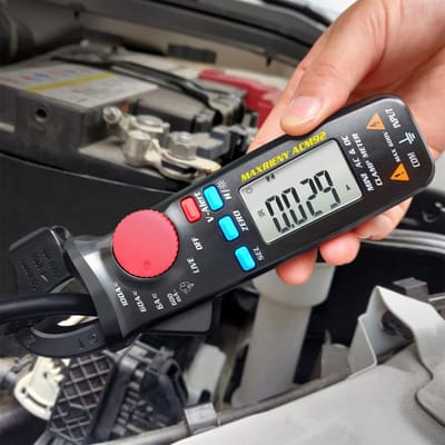 Digitale Klemmeter - Multimeter Ampere Tester - Elektrische Metingen Uitvoeren - True RMS Nauwkeurigheid - 6000 Telt - Zwart