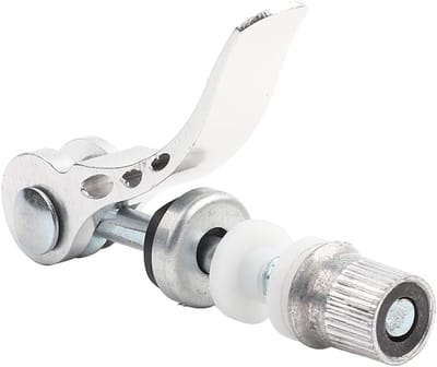 Fiets Snelspanner - Zadelpen Klem - Zithoogte Verstellen - Gereedschaploos Ontwerp - 5mm x 60mm - Zilver