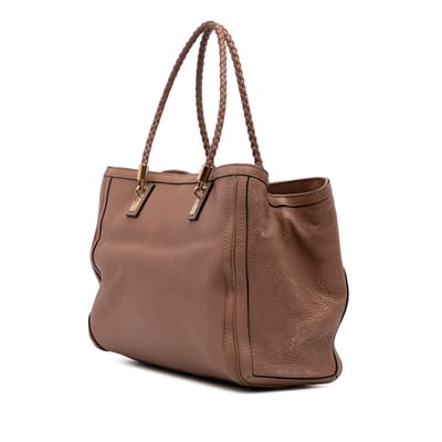 Bamboe Tote Leren Tas