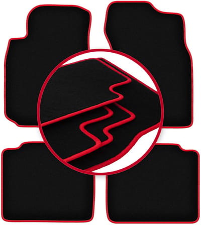 CARLUX-RED automatten voor: Mitsubishi Lancer VII stationwagen, sedan (2003-2008)
